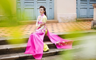 Áo dài truyền thống